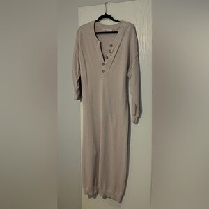 FREE PEOPLE BEACH HAILEE MIDI SWEATER DRESS